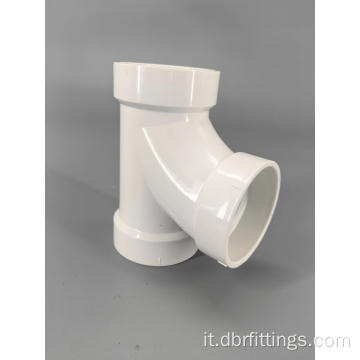 Tee sanitari UPC PVC Adatteri per nuove case